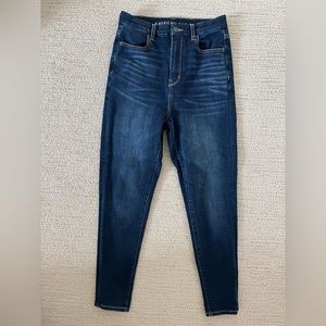 American Eagle Dark Blue Skinny Jeans
